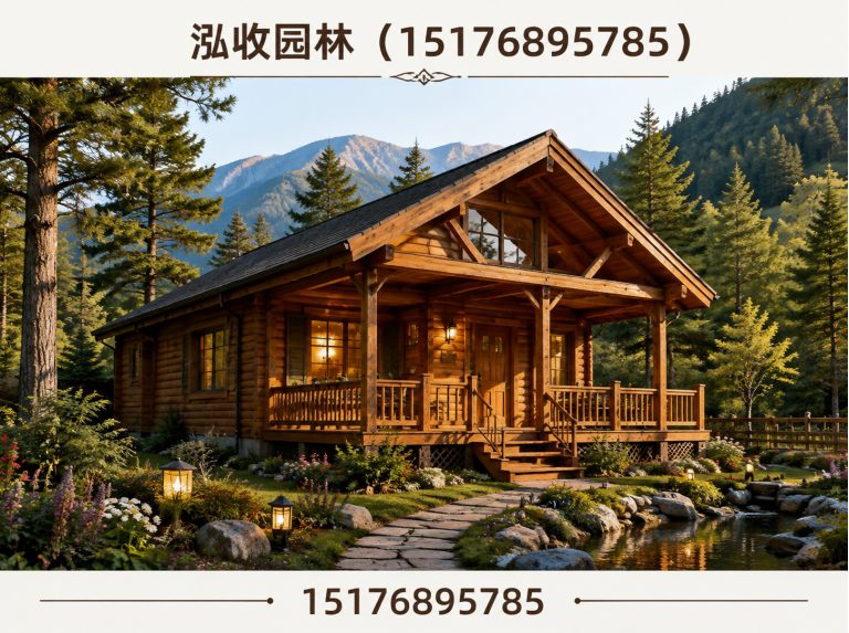 天水京津冀防腐木工程展示图